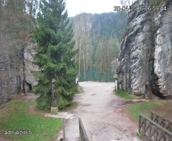 Vstup do skal, Pískovna