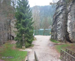 Vstup do skal, Pískovna