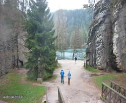 Vstup do skal, Pískovna