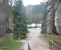 Vstup do skal, Pískovna