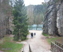 Vstup do skal, Pískovna