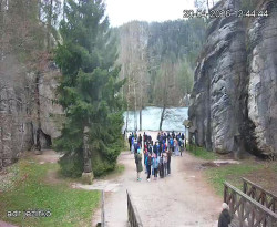 Vstup do skal, Pískovna