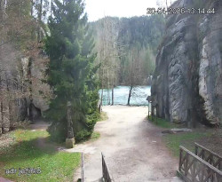 Vstup do skal, Pískovna