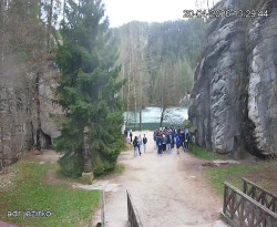 Vstup do skal, Pískovna