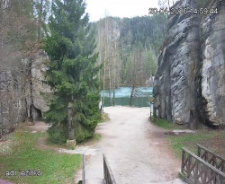 Vstup do skal, Pískovna