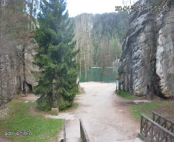 Vstup do skal, Pískovna