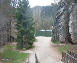 Vstup do skal, Pískovna