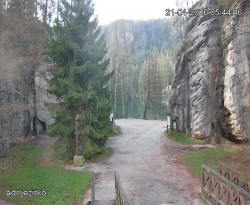 Vstup do skal, Pískovna