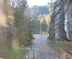 Vstup do skal, Pískovna