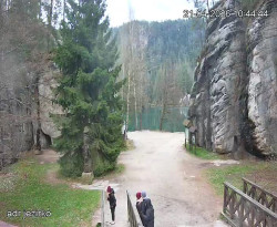 Vstup do skal, Pískovna