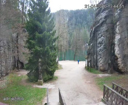 Vstup do skal, Pískovna