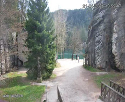 Vstup do skal, Pískovna