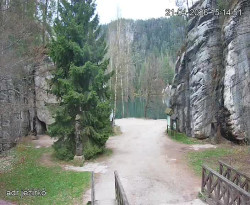 Vstup do skal, Pískovna