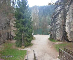 Vstup do skal, Pískovna