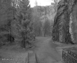 Vstup do skal, Pískovna