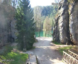 Vstup do skal, Pískovna