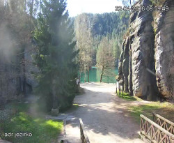 Vstup do skal, Pískovna