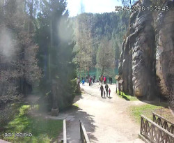 Vstup do skal, Pískovna