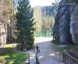 Vstup do skal, Pískovna