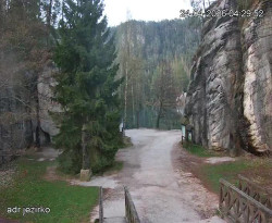 Vstup do skal, Pískovna