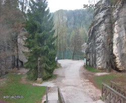 Vstup do skal, Pískovna