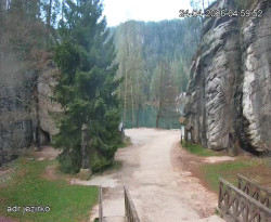 Vstup do skal, Pískovna