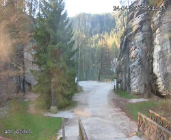 Vstup do skal, Pískovna