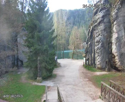 Vstup do skal, Pískovna