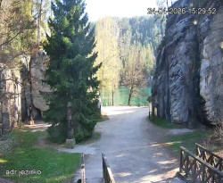 Vstup do skal, Pískovna