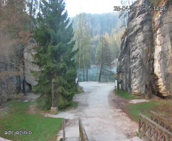 Vstup do skal, Pískovna