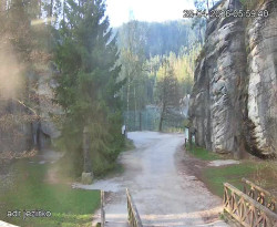 Vstup do skal, Pískovna