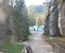 Vstup do skal, Pískovna