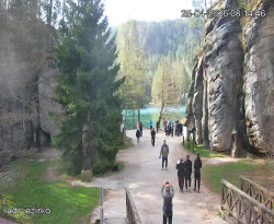 Vstup do skal, Pískovna