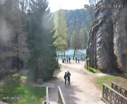 Vstup do skal, Pískovna