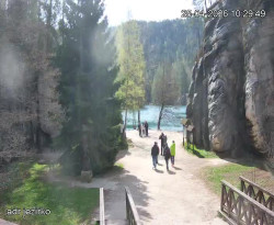 Vstup do skal, Pískovna