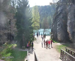 Vstup do skal, Pískovna