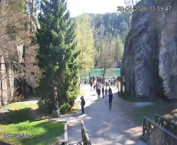 Vstup do skal, Pískovna