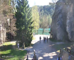 Vstup do skal, Pískovna