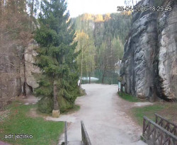 Vstup do skal, Pískovna