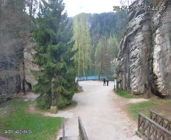 Vstup do skal, Pískovna