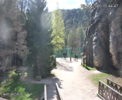 Vstup do skal, Pískovna