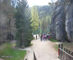 Vstup do skal, Pískovna