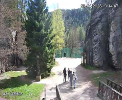 Vstup do skal, Pískovna