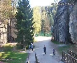 Vstup do skal, Pískovna