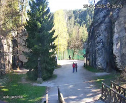 Vstup do skal, Pískovna