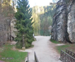 Vstup do skal, Pískovna