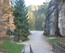 Vstup do skal, Pískovna