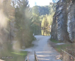 Vstup do skal, Pískovna