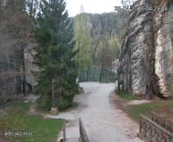 Vstup do skal, Pískovna