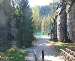 Vstup do skal, Pískovna